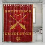 quidditch gryffindor shower curtains 0