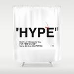 quothypequot shower curtain 0