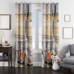 racing car redbull winner window curtain 0