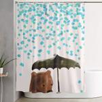 rain rain go away shower curtain 0