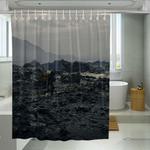 rainy day death stranding shower curtains 0