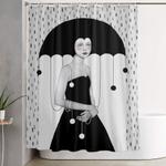 rainy minta shower curtain 0