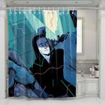 rami malek mr robot vector shower curtains 0