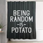 random shower curtain 0