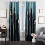 raven dc comics window curtains 0