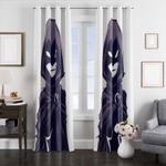 raven painting dc comics window curtains 0
