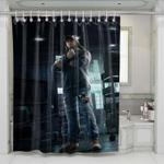 raymond watch dogs shower curtains 0