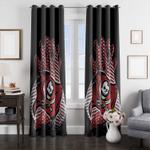 red glove of tampa bay buccaneers window curtain 0