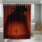red light grain red dead redemption 2 shower curtains 0