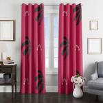 red raptors nba team logo hexagon window curtain 0