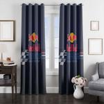 redbull racing brand window curtain 0