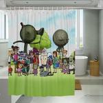 regular show character cartoon network shower curtains 0