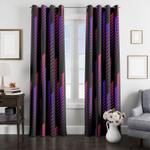 repetition vaporwave square window curtain 0
