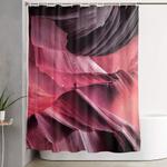 return to a place never seen shower curtain 0