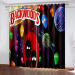 rick and morty curtains blackout window drapes 0