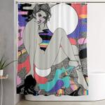 ripple shower curtain 0