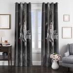 rise above of nba player window curtain 0