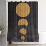 rise of the golden moon shower curtain 0