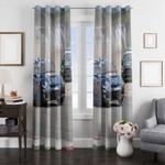 road to finish racing car window curtain 0