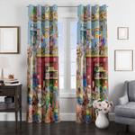 room of all the toys from school toys story window curtain 0