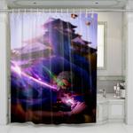 roronoazoro art shower curtains 0