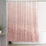 rosegold shower curtain 0