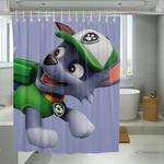 running rocky paw patrol shower curtains 0