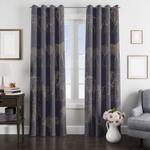 safari animals line art window curtain 0