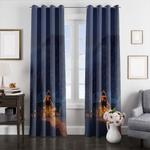 safe place on a cold night window curtains 0