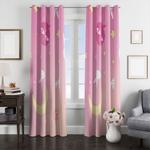 sailor moon neko and stars window curtain 0