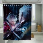 samurai fight graphic new game shower curtains 0