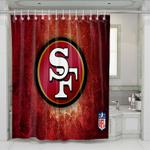 san francisco 49ers nfl shower curtains 0