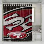 san francisco 49ers nfl team shower curtains 0