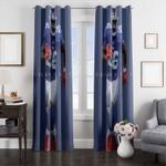 saquon barkley american football window curtain 0