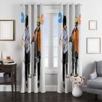 sasuke and naruto nike adidas window curtain 0