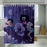 scared steven universe character shower curtains 0