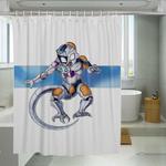 scary frieza dragon ball super shower curtains 0