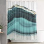 sea agate shower curtain 0
