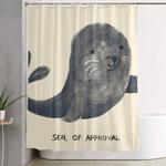 seal of approval shower curtain 0