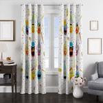 sesame street character window curtains 0