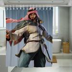 shaheen tekken 7 game shower curtains 0