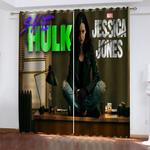 she hulk curtains blackout cosplay window drapes for room decoration 0