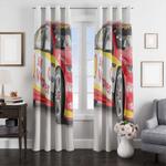 shell v power brand racing car window curtain 0