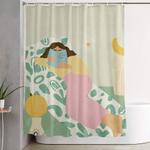 shoot for the stars shower curtain 0