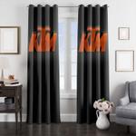 shot light of ktm racing window curtain 0