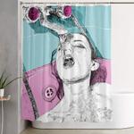 show time shower curtain 0