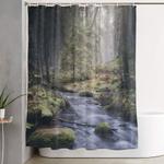 silent whispers shower curtain 0