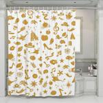 silhouette aladdin disney essentials object shower curtains 0