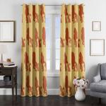 simba the lion king silhouette window curtain 0