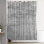 simply concrete shower curtain 0